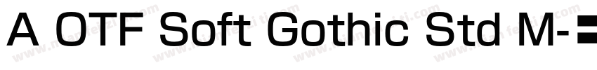 A OTF Soft Gothic Std M字体转换